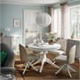 ROSENTORP / ROSENTORP, стол и 4 стула, белый/киланда белый светло-бежевый 696.117.05