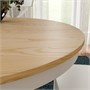 ROSENTORP / ROSENTORP, стол и 4 стула, шпон ясеня белый/Киланда светло-бежевый белый 596.346.13
