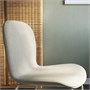 NORRMJÖLE / SKÅLSTA, стол и 4 стула, бежевый под мрамор/трубчатый металл/светло-серо-бежевый Knäbäck beige 896.497.93