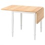 DANDERYD, откидной стол, дубовый шпон/белый 905.161.22