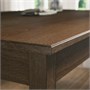NÄSINGE, раздвижной стол, темно-коричневая морилка/буковый шпон 505.874.99