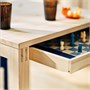 IKEA PS 2026, стол с ящиком, сосна, прозрачный лак 406.179.63