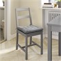 VIPPÄRT, Подушка на стул, темно-серый 005.990.46