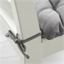 VIPPÄRT, Подушка на стул, темно-серый 005.990.46