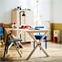 IKEA PS 2026, складной стул, березовый синий/черно-красный 206.179.59