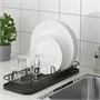 LILLHAVET, многофункциональная полка для посуды, антрацит 605.034.75