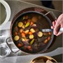 GULDÖRING, кастрюля с крышкой, антипригарное покрытие нержавеющая сталь/черно-серый 106.094.55