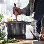 GULDÖRING, кастрюля с крышкой, антипригарное покрытие нержавеющая сталь/черно-серый 106.094.55