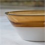 OMMJÄNGE, миска, коричневый/стекло 405.945.89