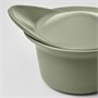 FÄRGKLAR, форма для духовки/сервировочная с крышкой, матовый светло-зеленый 805.417.73