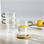SKINNFISK, стакан с ручкой, прозрачное стекло 005.975.18