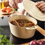 VARDAGEN, кастрюля с крышкой, эмалированный чугун светло-желтого цвета 106.503.60