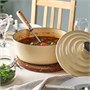 VARDAGEN, кастрюля с крышкой, эмалированный чугун светло-желтого цвета 106.503.60