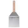 GRILLTIDER, Устройство для переворачивания гамбургеров, нержавеющая сталь/бук 506.137.52