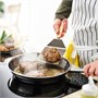 GRILLTIDER, Устройство для переворачивания гамбургеров, нержавеющая сталь/бук 506.137.52