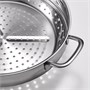KLOCKREN, вставка для пароварки, нержавеющая сталь 306.145.35