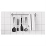 IKEA 365+ HJÄLTE, кухонный пинцет, нержавеющая сталь/черный 201.615.82