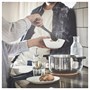MIDDAGSMAT, кастрюля с крышкой, прозрачное стекло/нержавеющая сталь 104.637.16