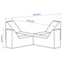 IKEA 365+, сервировочная подставка, акация 306.030.42