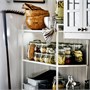 KORKEN, банка с крышкой, прозрачное стекло. 103.251.12