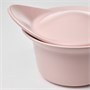 FÄRGKLAR, форма для духовки/сервировочная с крышкой, матовый светло-розовый 105.417.76