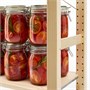 KORKEN, банка с крышкой, прозрачное стекло. 302.135.47