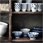 ENTUSIASM, миска, с рисунком/синяя 504.172.42