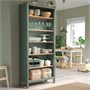 HEMNES, книжный шкаф, серо-зеленая/светло-коричневая морилка 205.961.60