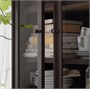 IDANÄS, Высокий шкаф с зеркалами и 1 ящиком, темно-коричневая морилка 504.878.38