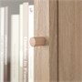 BILLY / OXBERG, книжный шкаф со стеклянными дверями/дополнительным блоком, под дуб 194.836.54