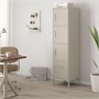 IDÅSEN, высокий шкаф с ящиком и дверцами, бежевый 103.207.32