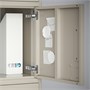 IDÅSEN, высокий шкаф с ящиком и дверцами, бежевый 103.207.32