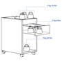 TONSTAD, тумба на роликах, дубовый шпон 305.385.70