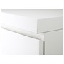 MALM, письменный стол, белый 503.617.54