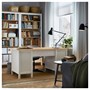 HEMNES, письменный стол, белая морилка/светло-коричневый 905.350.45