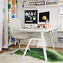TROTTEN, стол для сидения/подставки, электрический/белый 996.218.97