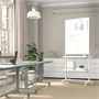 MITTZON, frm w cstrs/whtbrd/disp shlf/cbl bx, белый 495.359.44