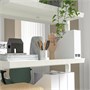 MITTZON, Полка-витрина для рамы на роликах, белая 605.286.40