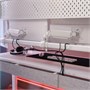 MÅLOMRÅDE, игровой стол сидя/подставки, с подлокотниками для монитора/электрический белый 805.858.04