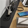 MITTZON, письменный стол, дубовый шпон/черный 395.291.23