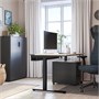MITTZON, письменный стол, березовый шпон/черный 495.280.38