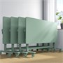MITTZON, складной стол на колесиках, зеленый 605.279.52