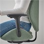 HATTEFJÄLL, Офисный стул с подлокотниками, Гуннаред зеленый/черный 105.389.72