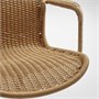 STIGBYGEL, вращающееся кресло с подлокотниками, коричневый/черный 305.564.32