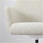 TOSSBERG / MALSKÄR, вращающееся кресло, Гуннаред бежевый/белый 795.082.27
