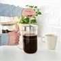 IKEA 365+, кофеварка/чайник, прозрачное стекло/нержавеющая сталь 905.327.25