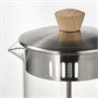 IKEA 365+, кофеварка/чайник, прозрачное стекло/нержавеющая сталь 905.327.25
