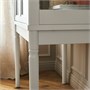 FÄRJKARL, шкаф со стеклянной дверью, кремовый 105.976.45