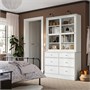 HAVSTA, Комбинация для хранения со стеклянными дверцами, белый 395.975.03
