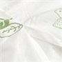 BARNDRÖM, пододеяльник и наволочка, бело-зеленый/лесной 906.299.06
